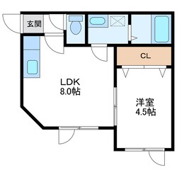 アークコート北27の物件間取画像